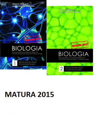 BIOLOGIA ZBIÓR ZADAŃ 1 + 2 /WITOWSKI/ MATURA 2015 