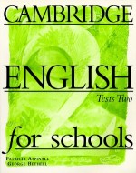 Cambridge English for Schools 2 Tests