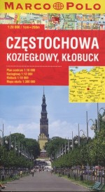 Częstochowa. Plan miasta w skali 1:20 000