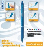 Długopis automatyczny Pilot Frixion 0,7mm niebieski
