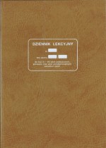 Dziennik lekcyjny klasy IV-VIII jasny brąz