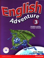 English Adventure 3. Podręcznik i zeszyt ćwiczeń (+DVD)