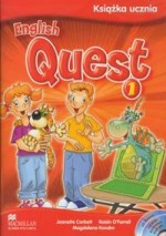English Quest 1. Szkoła podstawowa. Język angielski. Podręcznik (+2CD)