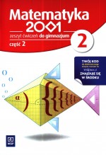 Matematyka 2001. Klasa 2, gimnazjum, część 2. Zeszyt ćwiczeń