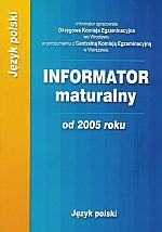 Informator maturalny - język polski