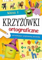 Krzyżówki ortograficzne utrwalające poprawną pisownię. Klasa 1, szkoła podstawowa. Ćwiczenia