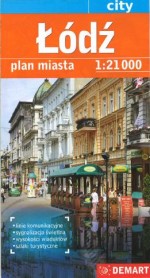 Łódź. Plan miasta