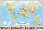 Mapa Świat Polityczny 1:28 000 000