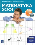 Matematyka 2001. Klasa 5, szkoła podstawowa, część 1. Zeszyt ćwiczeń