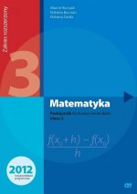 Matematyka. Klasa 3, liceum i technikum. Podręcznik. Zakres rozszerzony