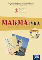Matematyka. Liceum, część 2. Podręcznik. Zakres podstawowy (+CD)