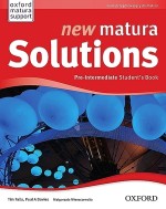 New Matura Solutions Pre-Intermediate - Student`s book.