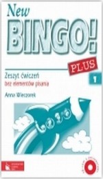 New Bingo! Plus1. Klasa 1, szkoła podstawowa. Język angielski. Zeszyt ćwiczeń bez ele. pisania (2CD)