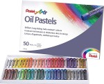 PASTELE OLEJOWE 50 KOL. PENTEL 