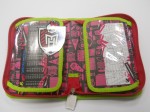Piórnik dwuklapkowy bez wyposażenia Monster High
