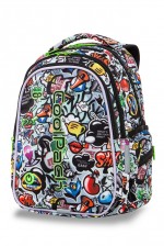 Plecak szkolny Coolpack Joy M LED Graffiti 94429CP A20201