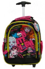 Plecak szkolny Monster High na kółkach