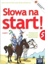 Słowa na start! Klasa 5, szkoła podstawowa, część 1. Język polski. Podręcznik. Kształcenie językowe