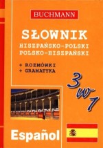Słownik hiszpańsko-polski, polsko-hiszpański + rozmówki + gramatyka