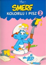 Smerf. Koloruj i pisz 2