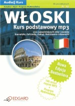 Włoski. Kurs podstawowy MP3. A1 - A2. Audio kurs (książka + CD). Nowa edycja