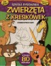 Zwierzęta z kreskówek. Szkoła rysowania. Rysunki 80 zwierząt